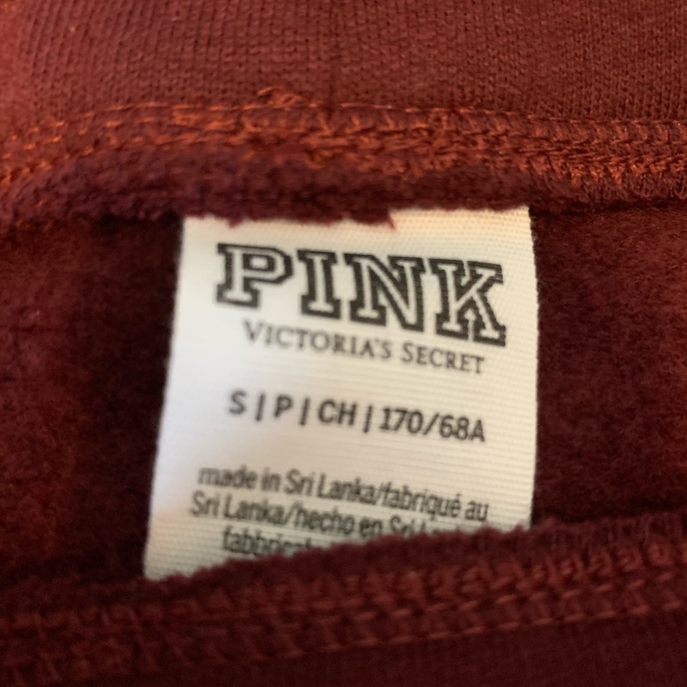 Pink sweat pants